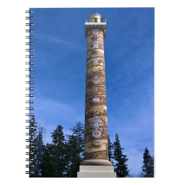 Caderno Espiral Astoria Column, Oregon (Frente)