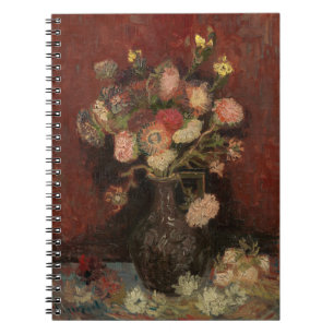 Caderno Espiral Astras e Gladíolos Chineses Vincent van Gogh