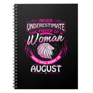 Caderno Espiral Astrologia de Leo Zodiac, dona de aniversário de a