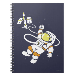 Caderno Espiral Astronauta