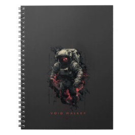 Caderno Espiral Astronauta Andarilho do Vazio Heavy Metal