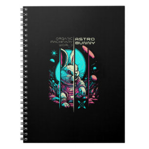Caderno Espiral Astronauta coelho