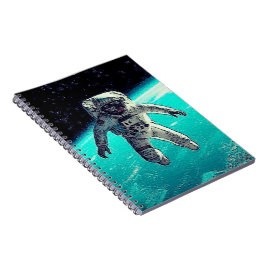 CADERNO ESPIRAL ASTRONAUTA SEM CORDA