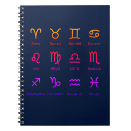 Caderno Espiral astros NOTEBOOK