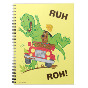 Caderno Espiral Ataque T-Rex Scooby-Doo