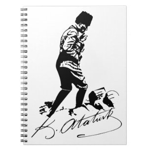 Caderno Espiral Ataturk