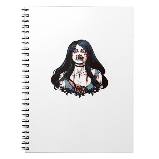 Caderno Espiral Até que a morte nos faça parte do clássico - Casal (Frente)