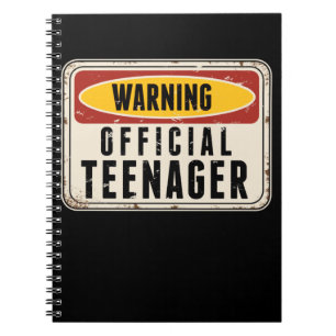 Caderno Espiral Atenção Adolescentes Oficiais Garotas 13 Anivers