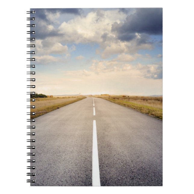 Caderno Espiral Atingir a estrada (Frente)