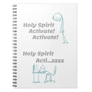 Caderno Espiral Ativação do Espírito Santo