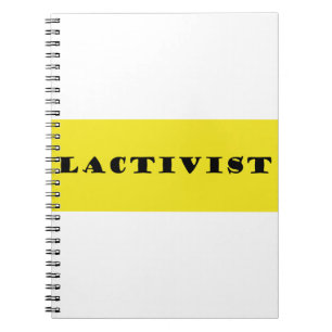 Caderno Espiral Ativista da lactação