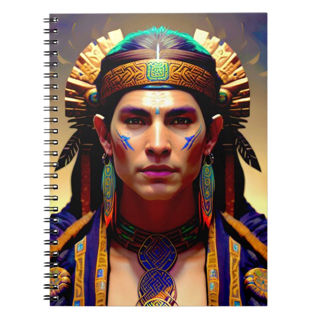 Caderno Espiral Atlantean Shaman Notebook (Frente)