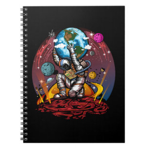 Caderno Espiral Atlas Space Man