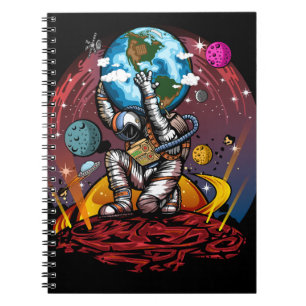Caderno Espiral Atlas Space Man