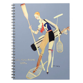 Caderno Espiral Atleta Flapper