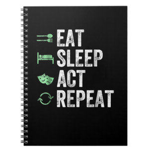 Caderno Espiral Ato de Sono Repetido - Agentes T em Ação