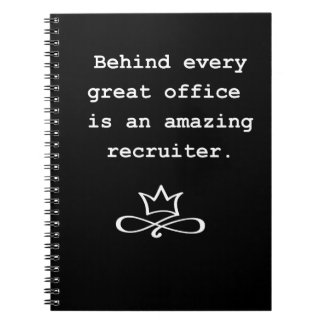 Caderno Espiral Atrás de cada excelente é incrível