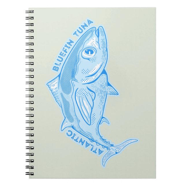 Caderno Espiral Atum rabilho do Atlântico (Frente)