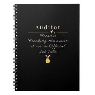 Caderno Espiral Auditor