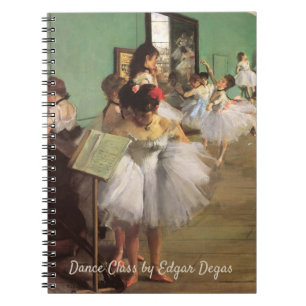 Caderno Espiral Aula de Dança de Degas, Impressionismo Antigo Ball