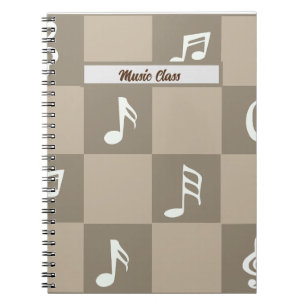 Caderno Espiral Aula de Música: