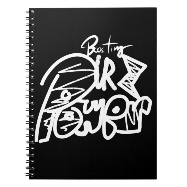 Caderno Espiral aumentar o seu poder (Frente)