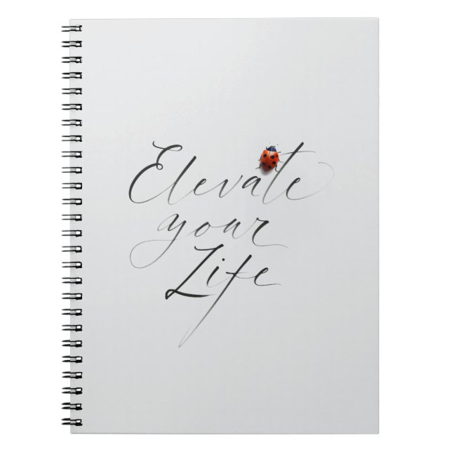 Caderno Espiral Aumente sua vida (Frente)