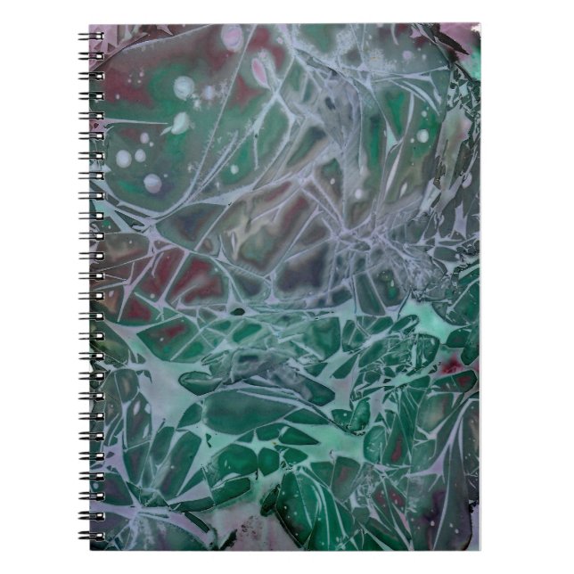 Caderno Espiral Aurora boreal (Frente)