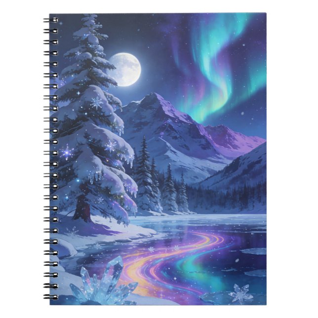 Caderno Espiral Aurora Moonlake (Frente)