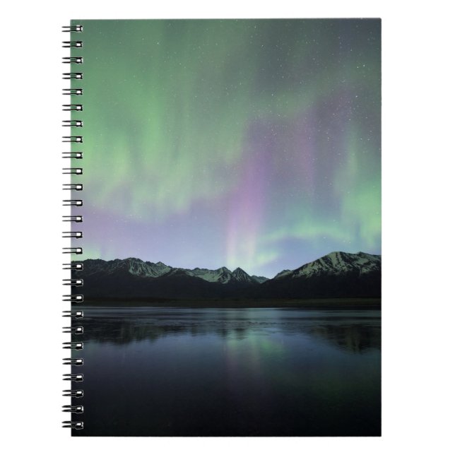 Caderno Espiral Aurora Rosa (Frente)