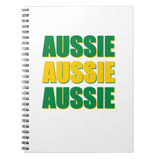 Caderno Espiral Aussie Aussie
