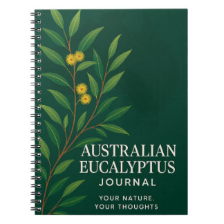 Caderno Espiral Australian Eucalyptus Journal: Nature-Inspired Not