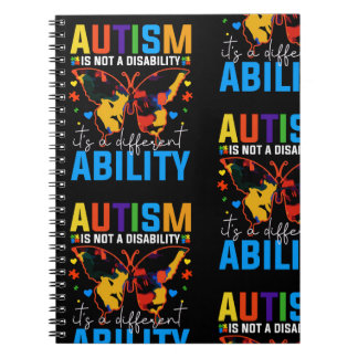 Caderno Espiral Autismo Não É Deficiência É Diferente