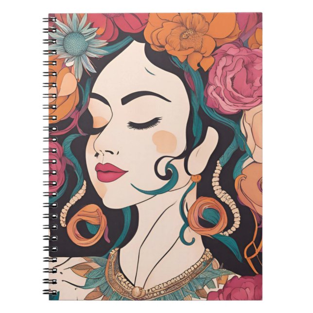 Caderno Espiral Autoamor e empoderamento (Frente)