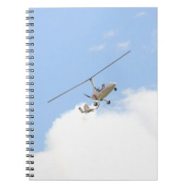 Caderno Espiral Autogiro em vôo