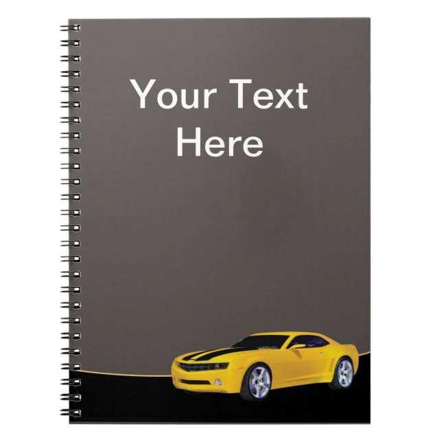 Caderno Espiral Automotivo (Frente)