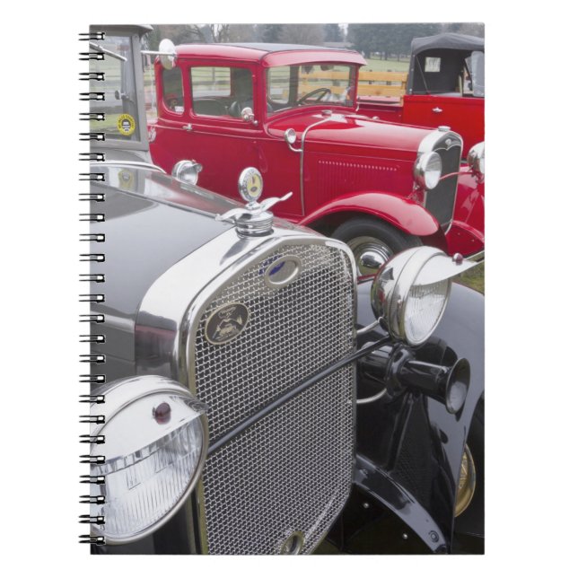 Caderno Espiral Automóveis Ford Anticos (Frente)