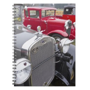 Caderno Espiral Automóveis Ford antigos