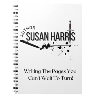Caderno Espiral Autora Susan Harris Notebook