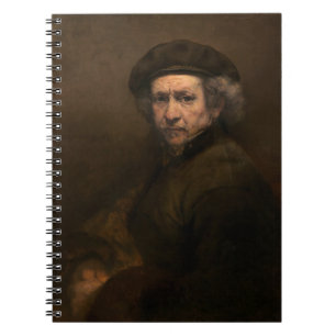 Caderno Espiral Autorretrato de Rembrandt: Pintor da Idade de Ouro