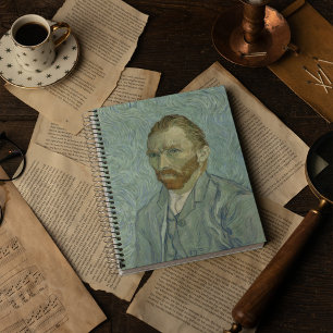 Caderno Espiral Autorretrato de Vincent Van Gogh