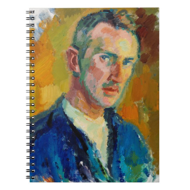 Caderno Espiral Autorretrato (por Magnus Enckell) (Frente)