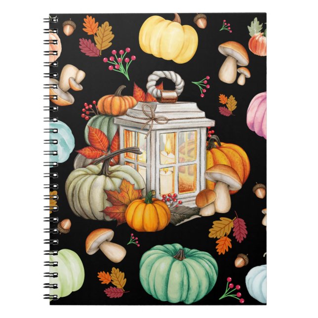 Caderno Espiral Autumn Design (Frente)
