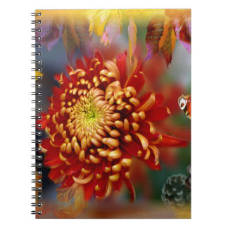 Caderno Espiral Autumn Foliage Splendor Forest Lake Destinage