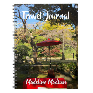 Caderno Espiral Autumn no Jardim Japonês