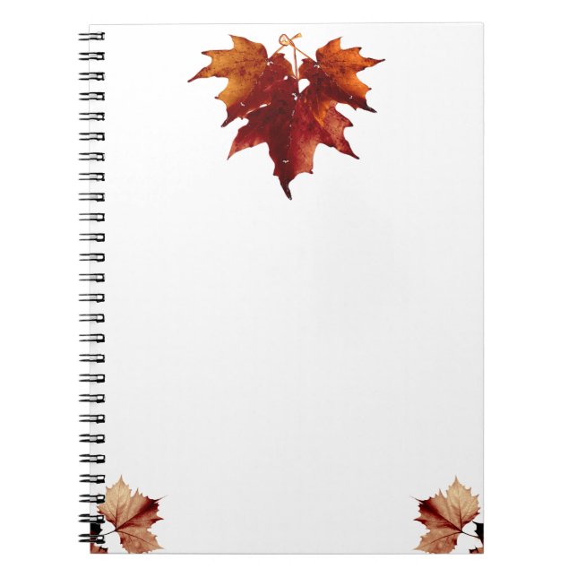Caderno Espiral Autumn Notebook (Frente)