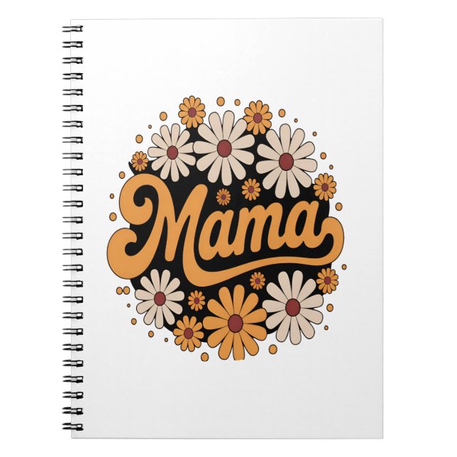 Caderno Espiral Autumn Pumpkin Mama (Frente)