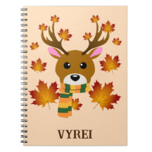 Autumn Scarf Deer Mapaves