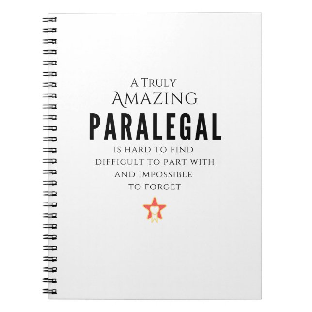 Caderno Espiral Auxiliar jurídico (Frente)