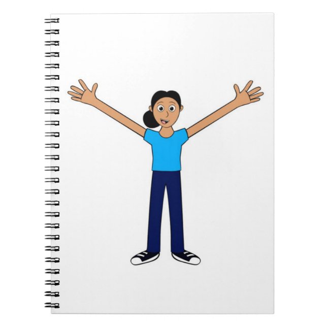 Caderno Espiral Avatar de Khloe (Frente)